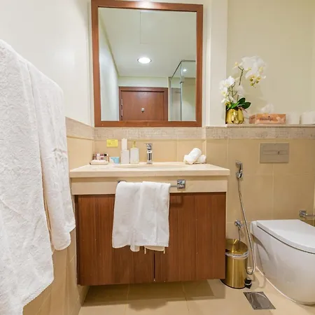 First Class 2Br With Full Dubai Skyline & Sea View Exterior photo