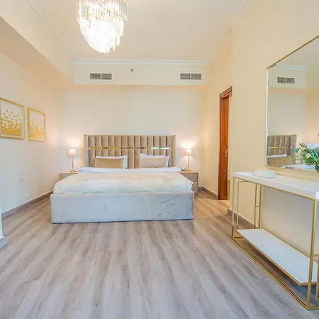 First Class 2Br With Full Dubai Skyline & Sea View Exterior photo